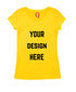 Aaramkhor Customized Design Your Own or Personalized Photo Printed Design Your Own Custom Merchandise summer-22 Womens Tshirts